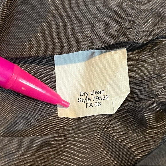 Vintage J.CREW Wool Pencil Skirt Womens Size 8 Brown Lined Business Acedamia - Picture 5 of 10